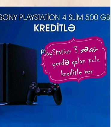Sony PlayStation 4 Slim – 500 GB • Model: PlayStation 4 Slim • lalafo.az -da Sony PlayStation 4 Slim – 500 GB • Model: PlayStation 4 Slim •