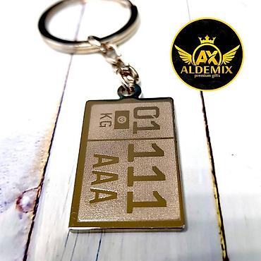 Подарки и сувениры: Брелок госномер в подарок! Именная обложка для документов из at lalafo.kg — 24 Подарки и сувениры: Брелок госномер в подарок! Именная обложка для документов из — 24