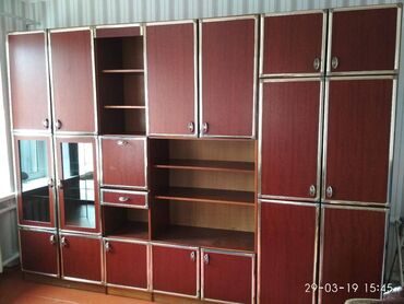 продам мебель бу в бишкеке: Гарнитур для зала, Б/у, Шкаф, Самовывоз