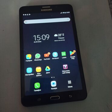 самсунг a: Планшет, Samsung, 7" - 8", 3G, Б/у, Классический цвет - Черный