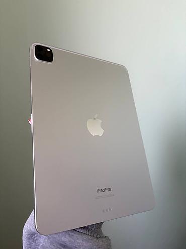 ipad m4 pro: Планшет, Apple, память 128 ГБ, 11" - 12", Wi-Fi, Б/у, цвет - Серый — 1