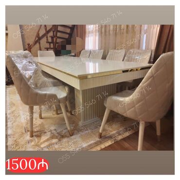 Mebel: Qonaq otağı üçün, Yeni, 6 stul