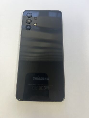 Samsung: Samsung Galaxy A32, Б/у, 64 ГБ, цвет - Черный, 2 SIM