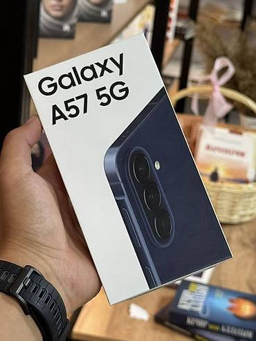 huawei d2: Samsung Galaxy A57, Новый, 256 ГБ, цвет - Синий, 2 SIM — 1