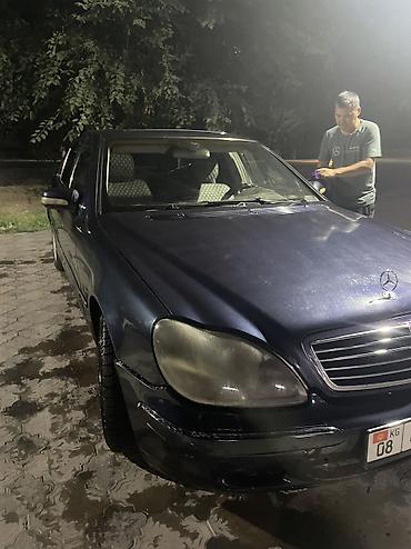 араба ош: Mercedes-Benz S-Class: 2001 г., 5 л, Автомат, Бензин, Седан — 8