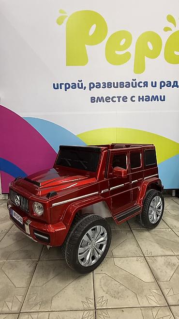 Электромобиль для детей, стильный внедорожник в кузове SUV, цвет –