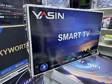 Телевизоры: Телик Телевизоры YASIN 32E9000 smart tv с интернетом youtube 81 см — 1