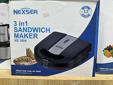 1: Сэндвичница NEXSER 3-in-1, модель NS 1804. - Универсальный прибор «3 — 1