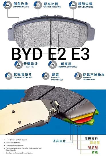 пад ешка: Передняя тормозная колодка BYD Новый, Аналог — 1