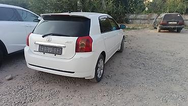 вмятина: Toyota Allex: 2004 г., 1.5 л, Автомат, Бензин, Хэтчбэк — 2