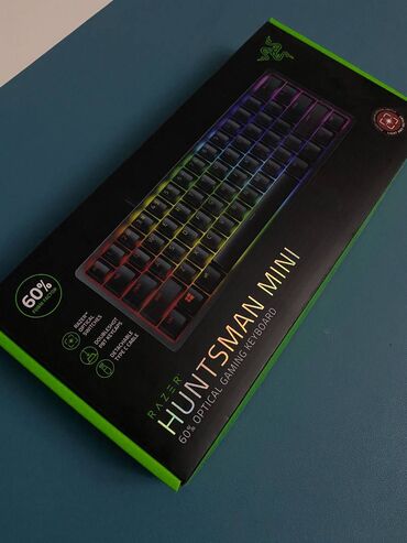 komputer ekran şəkilləri: Razer Huntsman Mini Linear Optical Switch Red - Bu mükəmməl klaviatura