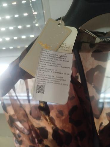 marks: Nova animal haljina Vel 36prelepa .Ispod postavljenadolazi kaiš uz — 2