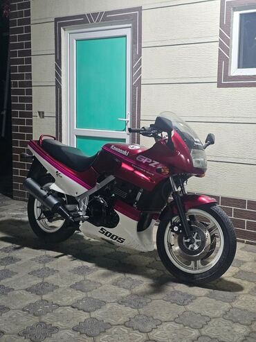 шыны на трактор: Спортбайк Kawasaki, 500 куб. см, Бензин, Взрослый
