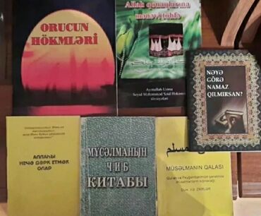 idma: Dini kitablar satılır.Real alıcılar əlaqə saxlasın