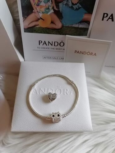 Narukvice: Pandora narukvica u originalnom pakovanju + gratis 1 privezak — 5
