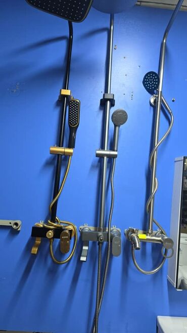 Смесители для ванны и душа: Смеситель для ванны и душа, Тропический душ, Установка: Наружный монтаж, Материал: Нержавейка, Функции: Без функций — 2