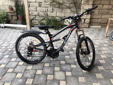 velosiped start: START markalı dağ velosipedi Xüsusiyyətlər: - Çərçivə: amortizatorlu