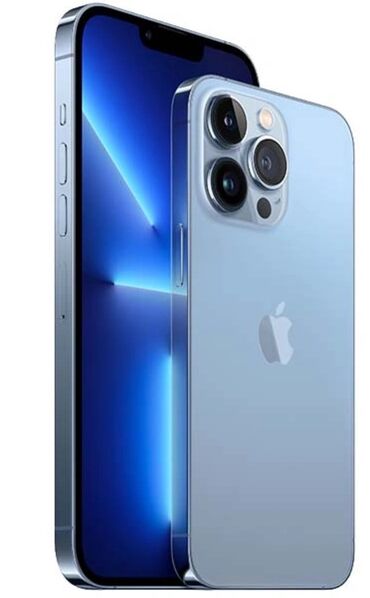 iphone 13 pro max 512: IPhone 13 Pro Max, Б/у, 256 ГБ, Sierra Blue, Зарядное устройство, Защитное стекло, Чехол, 98 %