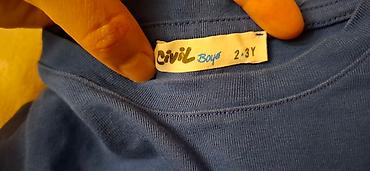 termo corab: 2 li Uşaq pijama dəsti – Civil Boys, 2-3 yaş. - 2 fərqli dəst: 1) — 2