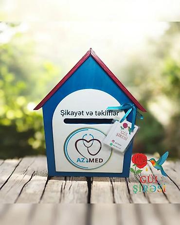 Ev üçün digər mallar: 🌿 Taxtadan hazırlanmış əl işi poçt qutusu 🌿 Həm dekorativ, həm də — 1