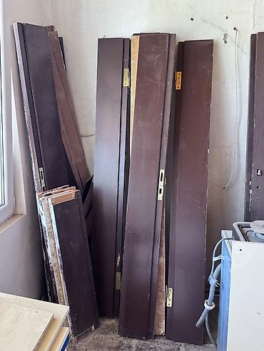 mdf panel satışı: Qapı dəstləri və aksesuarları - Material: MDF/taxta əsaslı, tünd — 1