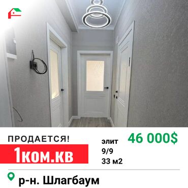 Продажа квартир: 1 комната, 33 м², Элитка, 9 этаж, Евроремонт