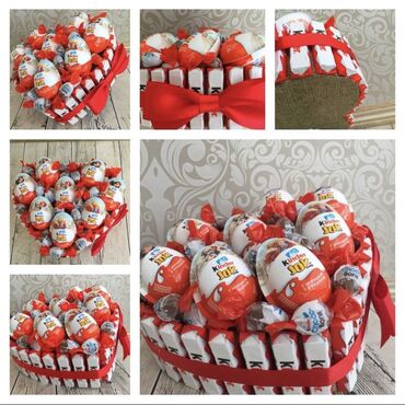 Кондитерские изделия, сладости: Самая Грандиозная Акция в честь праздника киндер бок со сладостями — 8