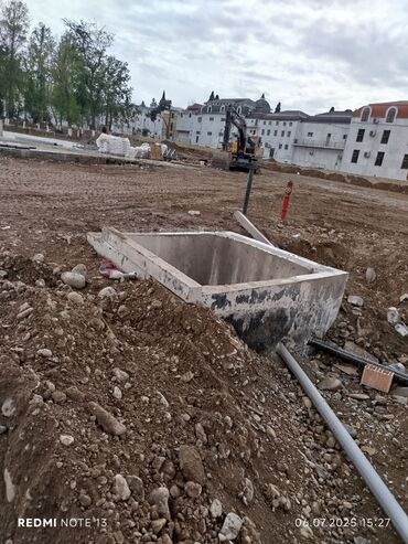 Beton işləri: Səssiz tozsuz səliqəli kəsim. Beton katlavan monolit kubik — 22