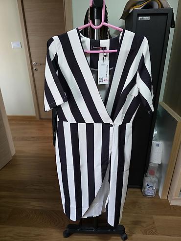 zara dzemper type 0: Crno-bela prugasta haljina – Asprin Fashion - Brend: Asprin Fashion - — 1