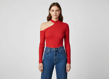 bluzy z odkrytymi ramionami: Shein, Women's blouse, size L