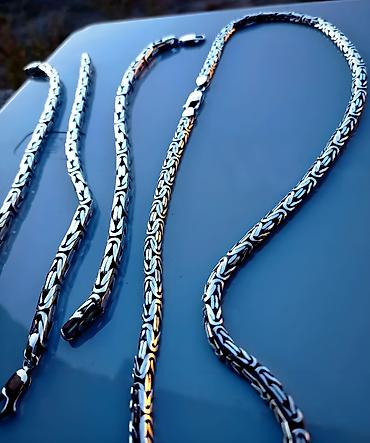 Серебряные цепочки: Цепочка, Проба 925, Унисекс, Новый — 19