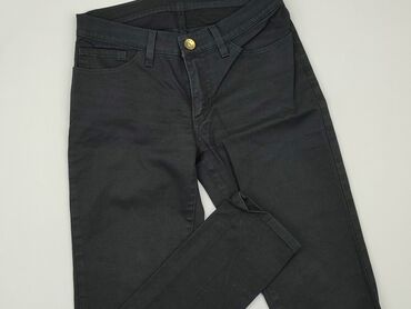 bluzki jeansowa z falbankami: Jeansy, L, stan - Dobry