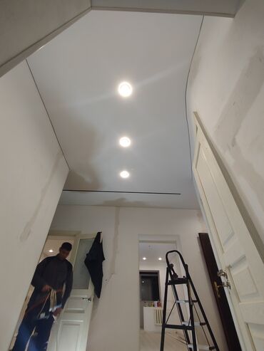Натяжной потолок: Натяжной потолок Матовое, Глянцевое, 3D потолки Бесплатный замер, Гарантия, Бесплатная консультация — 15