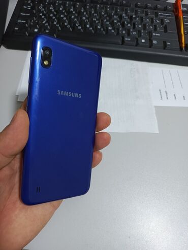 samsung j3 2017 qiymeti: Samsung Galaxy A10, 32 GB, rəng - Qara, İki sim kartlı