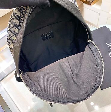 Рюкзаки: Рюкзак Dior Rider Backpack. • Жаккардовая ткань. • Отделка выполнены — 7