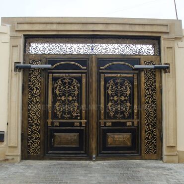 Həyət darvazaları: Görkəmini zamanla itirməyən, karoziyaya davamlı Alüminium Qapı və -da lalafo.az — 3 Həyət darvazaları: Görkəmini zamanla itirməyən, karoziyaya davamlı Alüminium Qapı və — 3