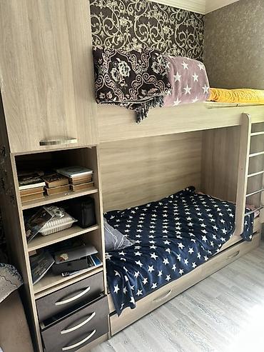 Uşaq mebeli: Uşaq/yeniyetmə otağı üçün çoxfunksiyalı iki mərtəbəli dəst: - — 3