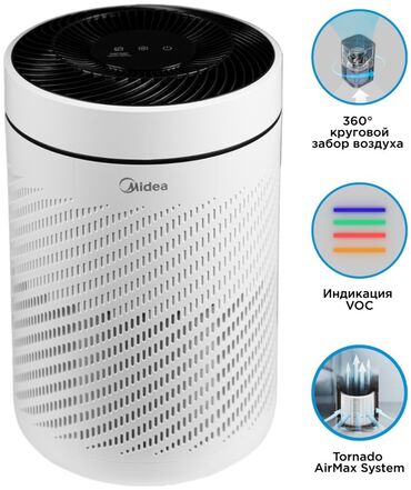 фильтр на очиститель воздуха: 🌬️ Очиститель воздуха Midea KJ200G-Z41 Tornado AirMax System Дыши