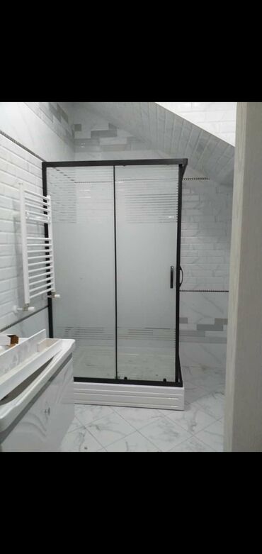 Duş kabinaları, arakəsmələr: Yeni Üstü açıq kabina, Ünvandan götürmə — 4