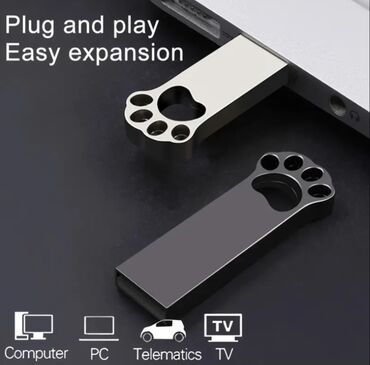 Yaddaş kartları: ● Yaddaş karti pişik detayli ● 4GB yaddaş hecmi ● Qara ve gumusu rengi
