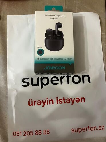 mikro qulaqciq satisi: Airpods satılır yeni markası : Joyroom JR-Fb1 Qiyməti 56 manatdır