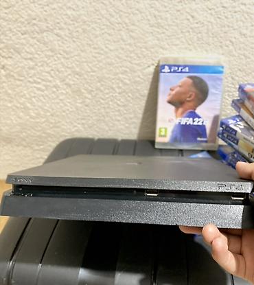 Sony PlayStation: Sony ps 4 slim прошитый. Не греется, не шумит. В хорошем состоянии — 7