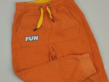 ocieplane spodnie dla dzieci: Sweatpants, 5-6 years, 110/116, condition - Fair