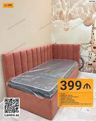 madeyra matras: La Mini künc çarpayısı - Ölçü: 90 × 200 sm - Mexanizm: Açılmayan — 1