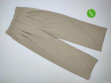 kremowy garnitur: H&M, Spodnie materiałowe damskie, rozmiar XS — 2