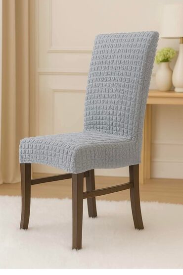 Prekrivači za nameštaj: Velur, Za stolice, bоја - Braon — 3