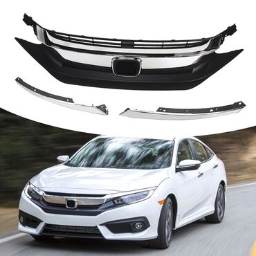 Бамперы и комплектующие: Накладка на бампер Передний Honda, Б/у, Оригинал