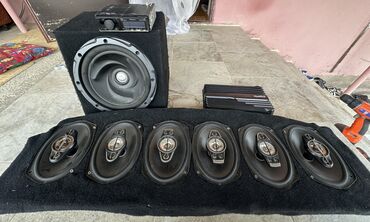 Mikrofonlar: İşlənmiş Pioneer Kolonka, Növ - Akustik, rəng - Qara