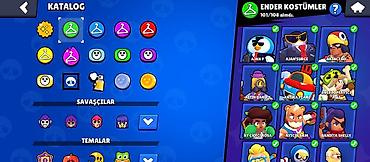 ox və kaman: Brawl Stars hesabı – yüksək kupalı və zəngin kolleksiya - Kupa yolu — 10