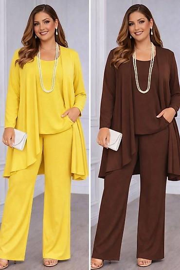 elipsa bluze: Komplet iz tri dela za punije

XL XXL XXXL

Cena : 3600 dinara — 1